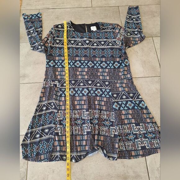 Misa Los Angeles multicolor midi dress size 1X - Picture 5 of 6